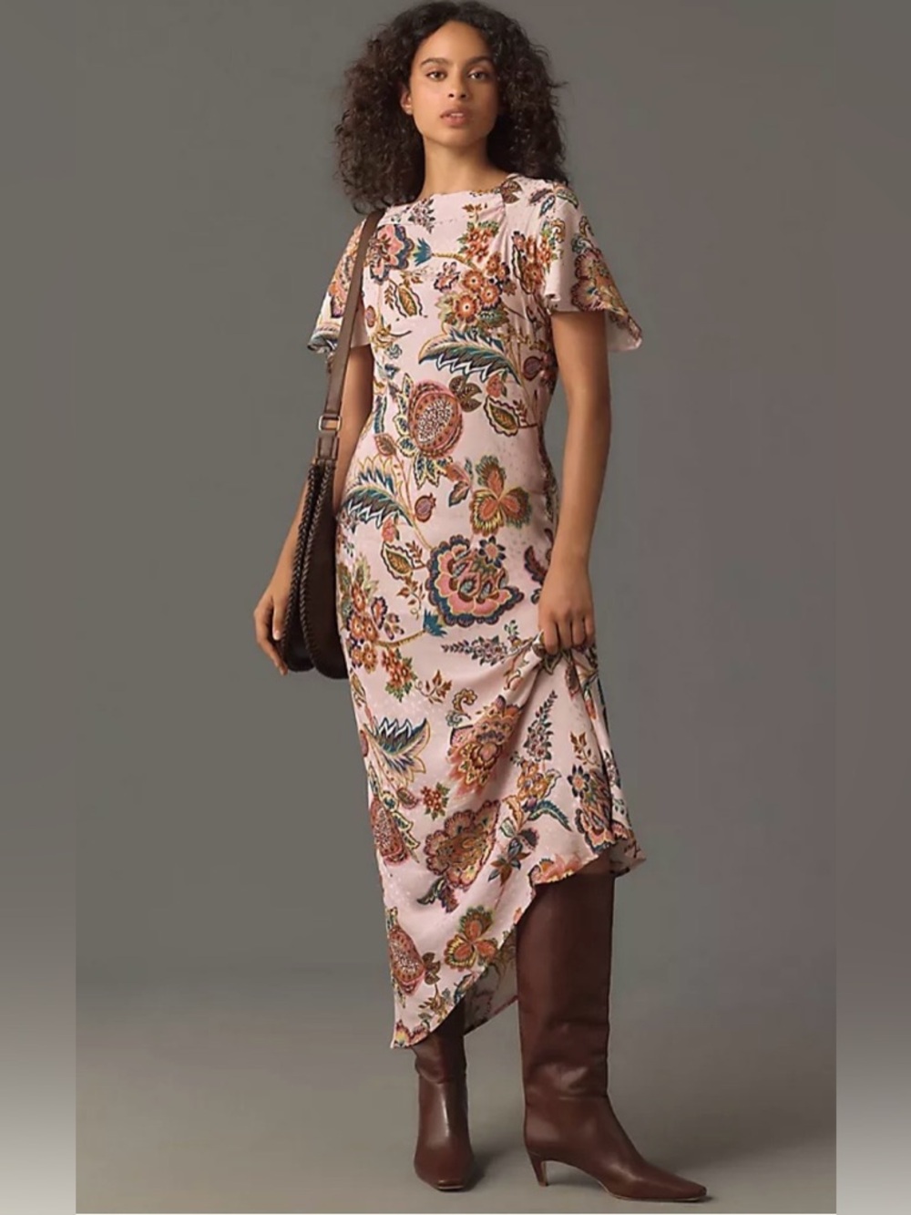 Kachel x Anthropologie Floral Wrap Maxi Dress — Size 12